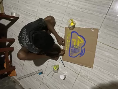 Ando lukis Awan Penggerak