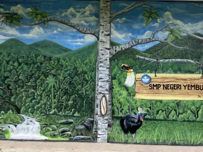 Lukisan bermakna Sadar Lingkungan